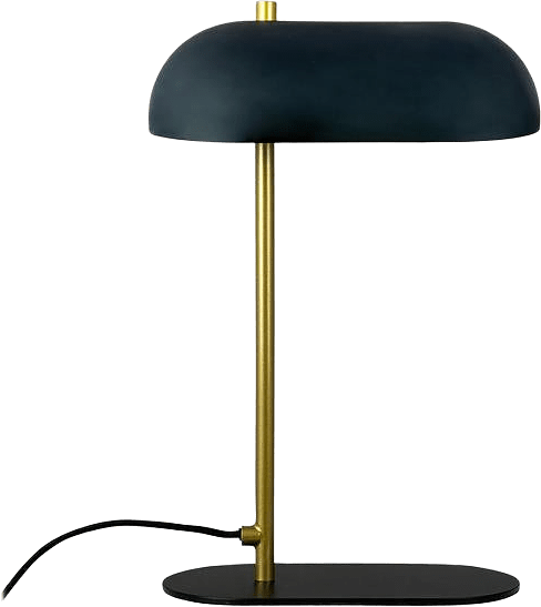 Arch Mini Table Lamp, från Dyberg Larsen, i färgen black/ brass.