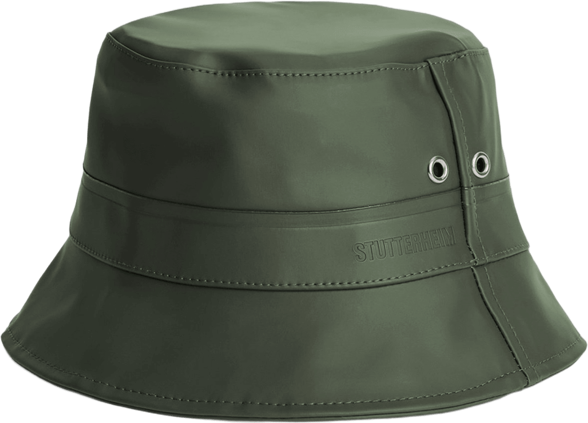 Beckholmen Bucket Hat, från Stutterheim, i färgen green.