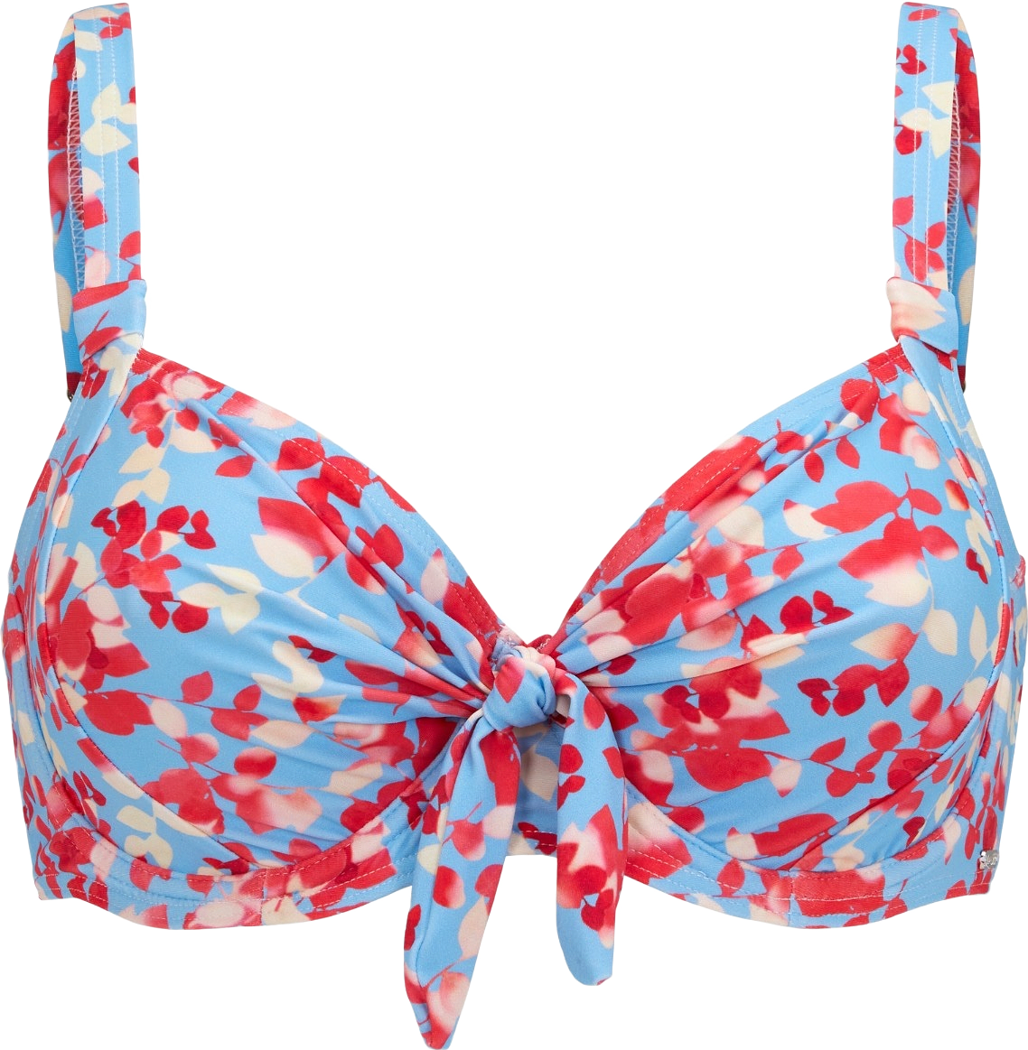 Bahamas Bikini Bygel-bh, från Abecita by Swegmark, i färgen summer leaves.