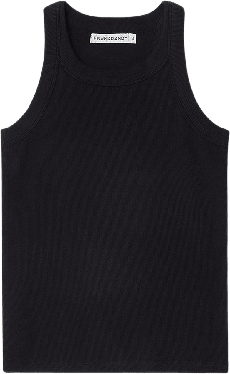 Racer Tank Top, från Frank Dandy, i färgen black.
