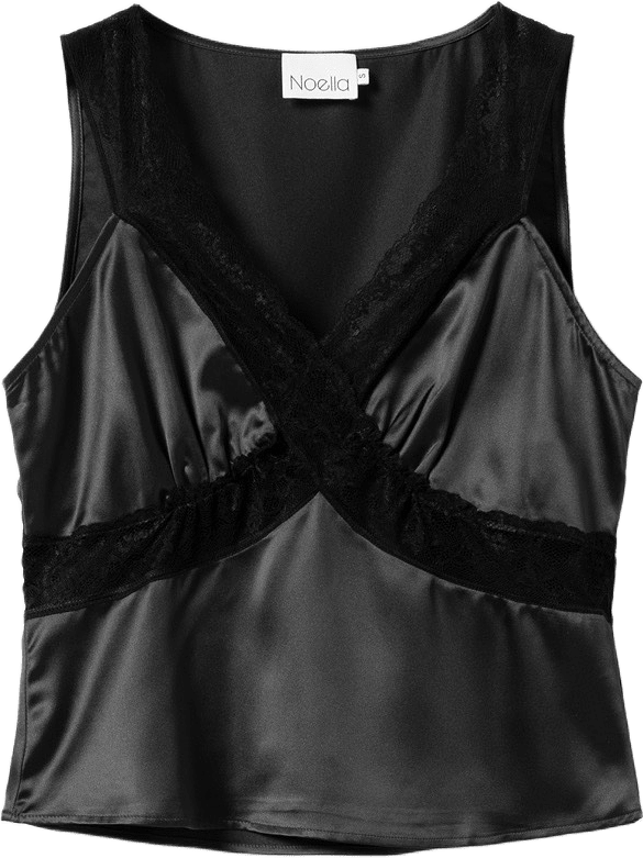 Laurentina Blouse - Black, från Noella, i färgen black.