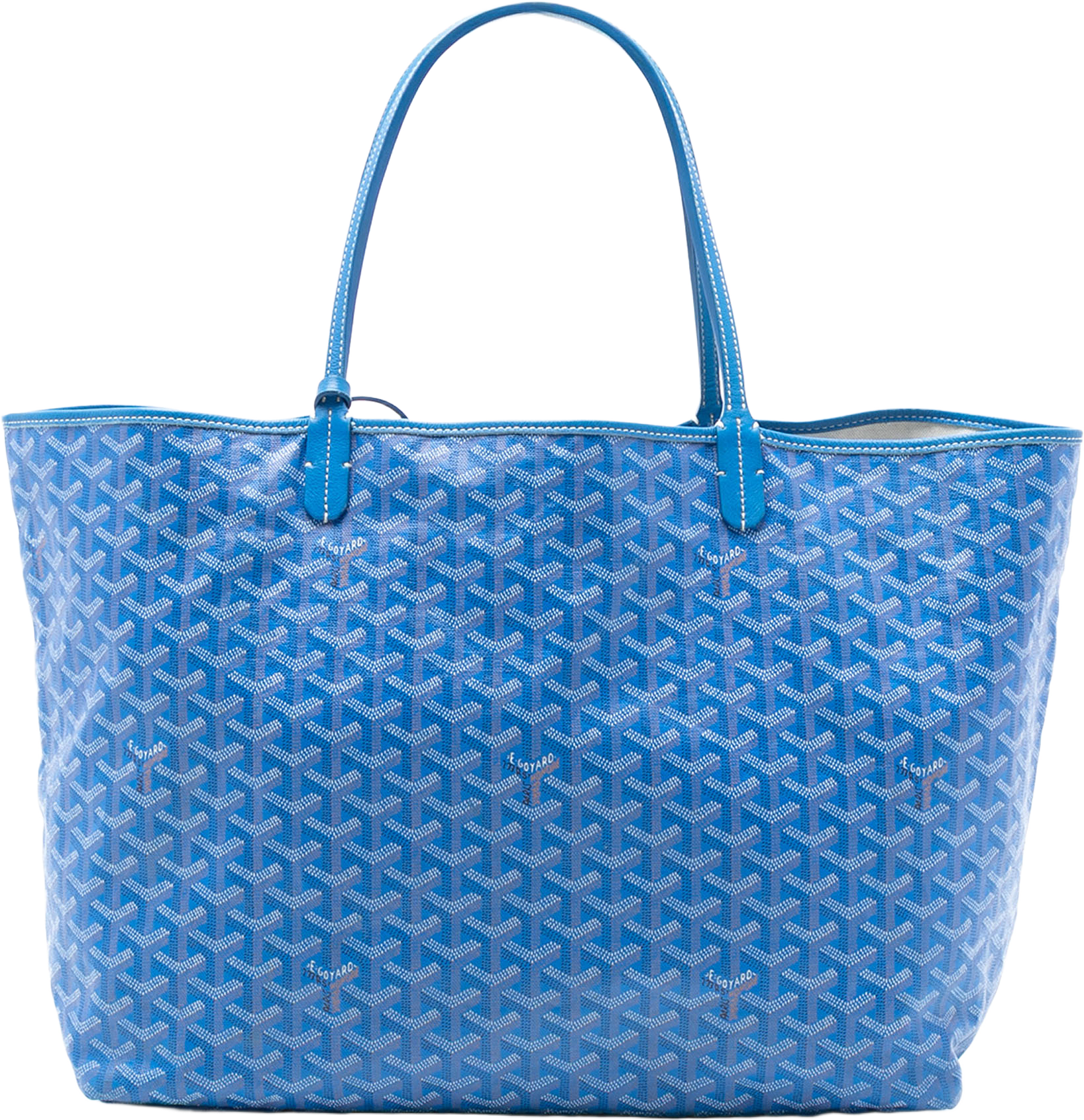 Goyard Goyardine Saint Louis Gm, från Luxclusif, i färgen blue.