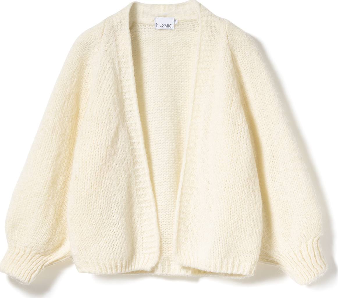 Fora Knit Cardigan - White, från Noella, i färgen white.