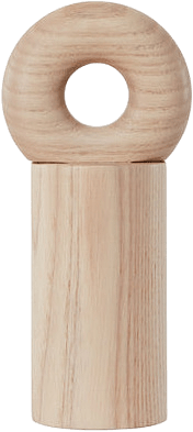 Hoop Mill Grinder, från OYOY Living, i färgen nature.