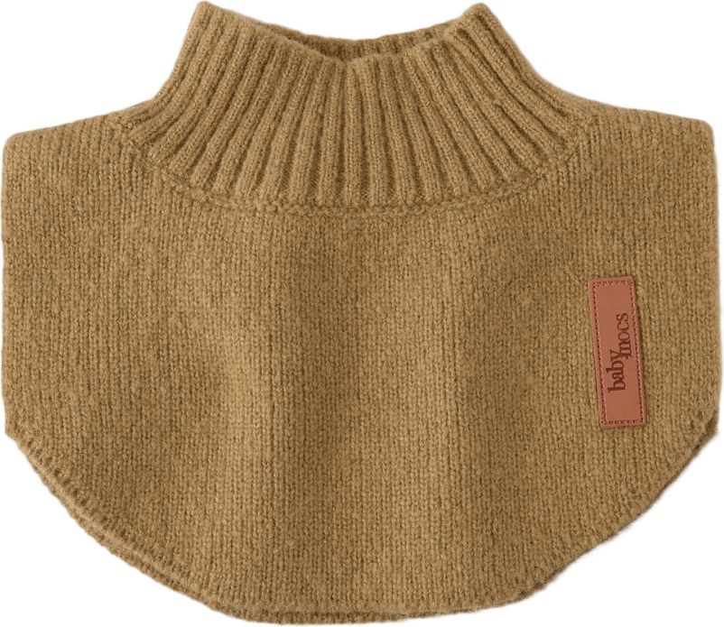 Neck Warmer, från BabyMocs, i färgen caramel.