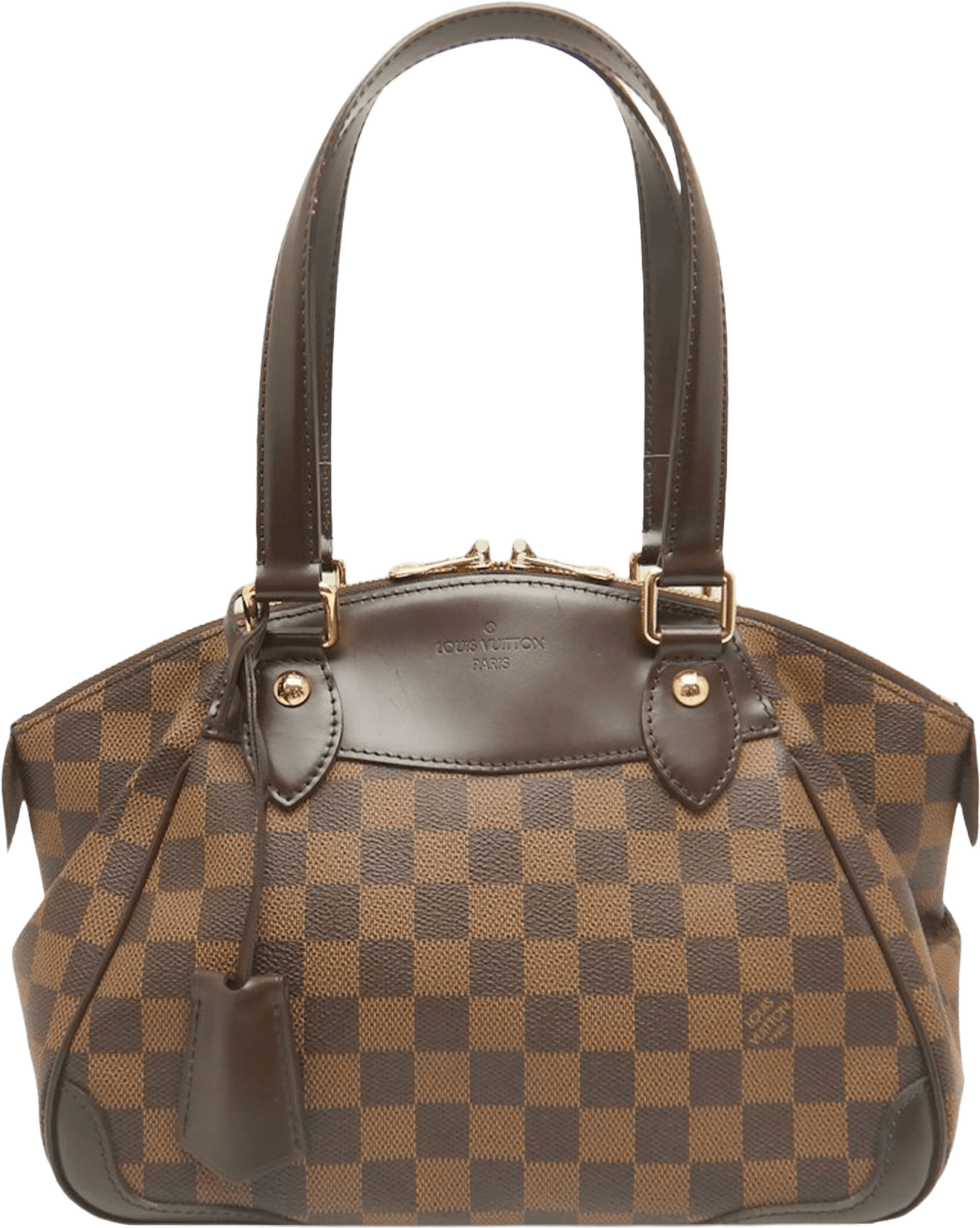Louis Vuitton Damier Ebene Verona Pm, från Luxclusif, i färgen brown.