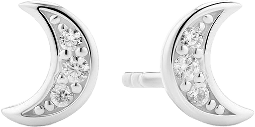 Örhänge Luna, från Sif Jakobs Jewellery, i färgen 925 sterling silver.