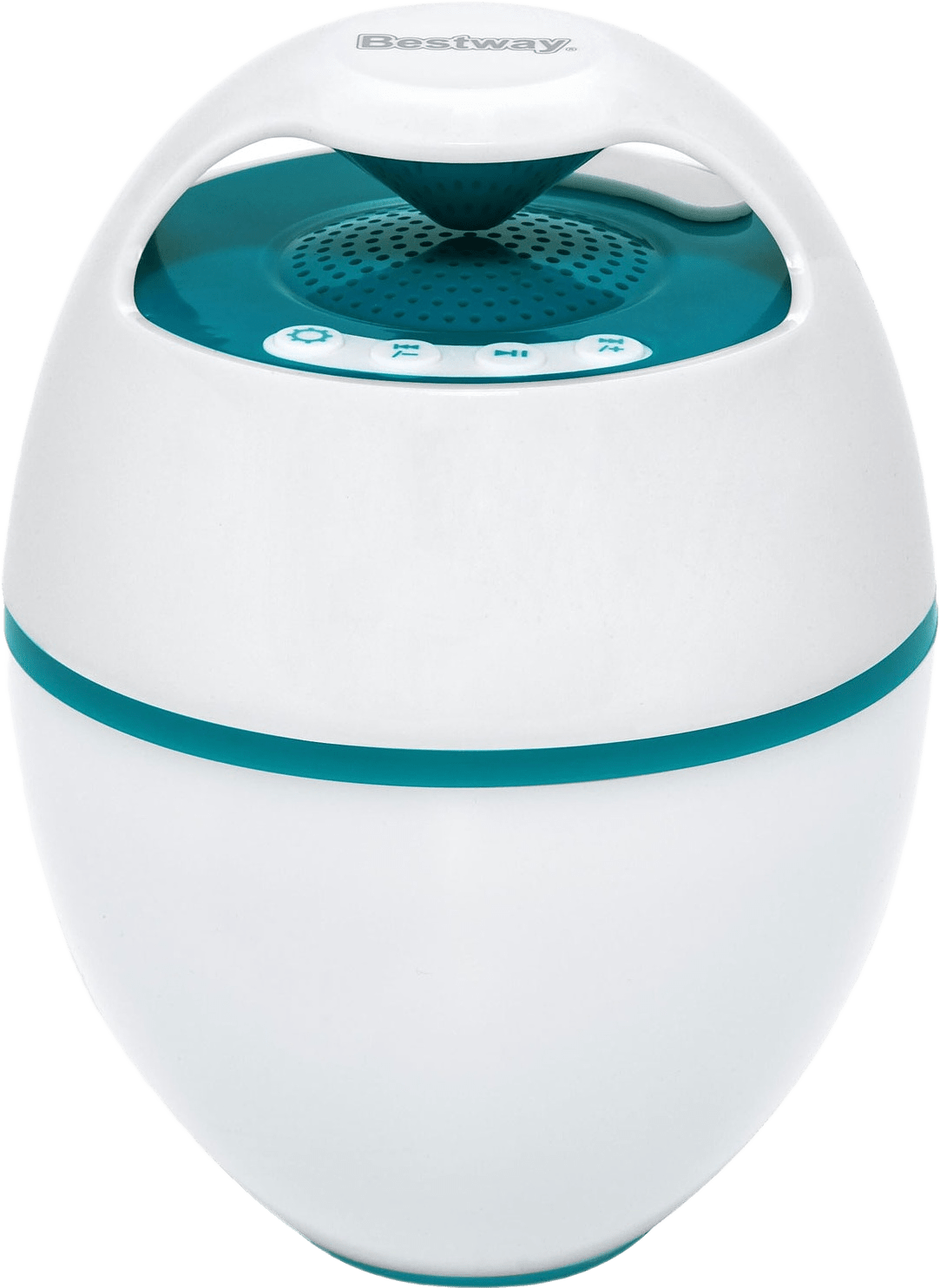 Musicwave Flytande Led Bluetooth Högtalare, från Bestway, i färgen vit.