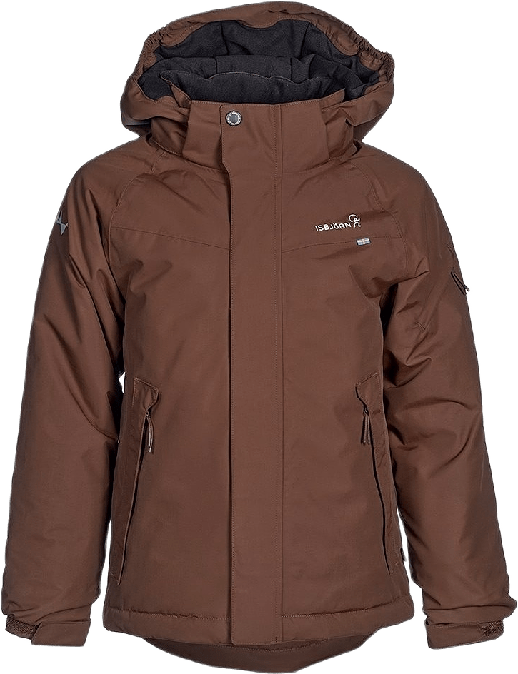 Isbjörn Helicopter Vinterjacka 86cl-128cl, från ISBJÖRN of Sweden, i färgen chocolate.