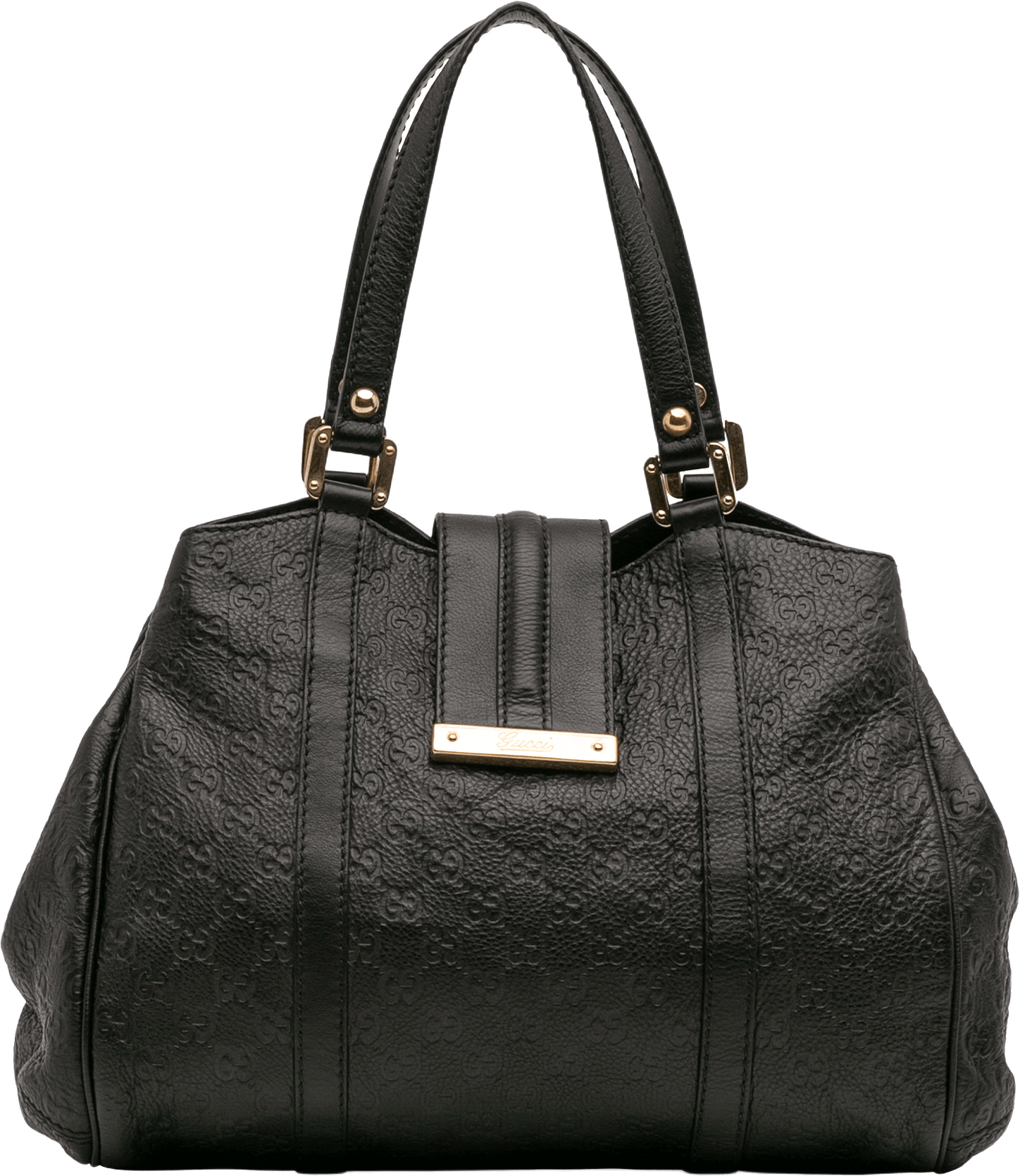 Gucci Guccissima New Ladies Tote, från Luxclusif, i färgen black.