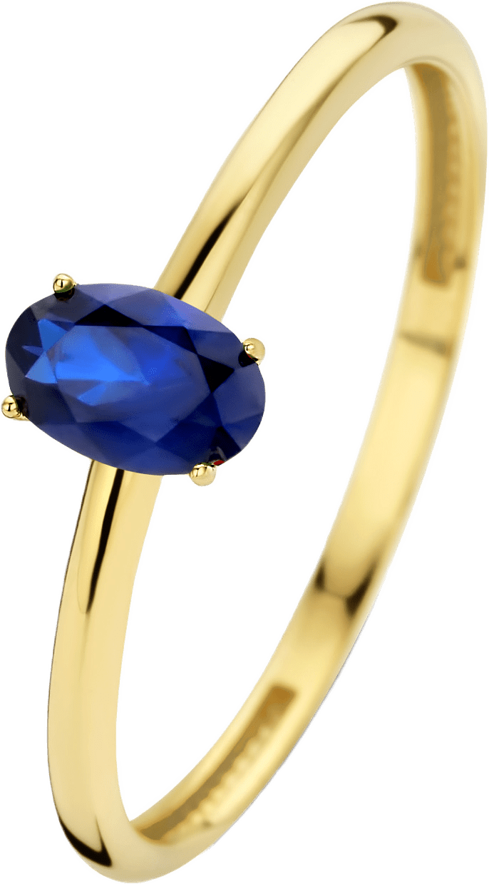 Baguette 14 Karat Guld Ring