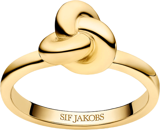 Imperia Pianura Piccolo Ring, från Sif Jakobs Jewellery, i färgen guld.