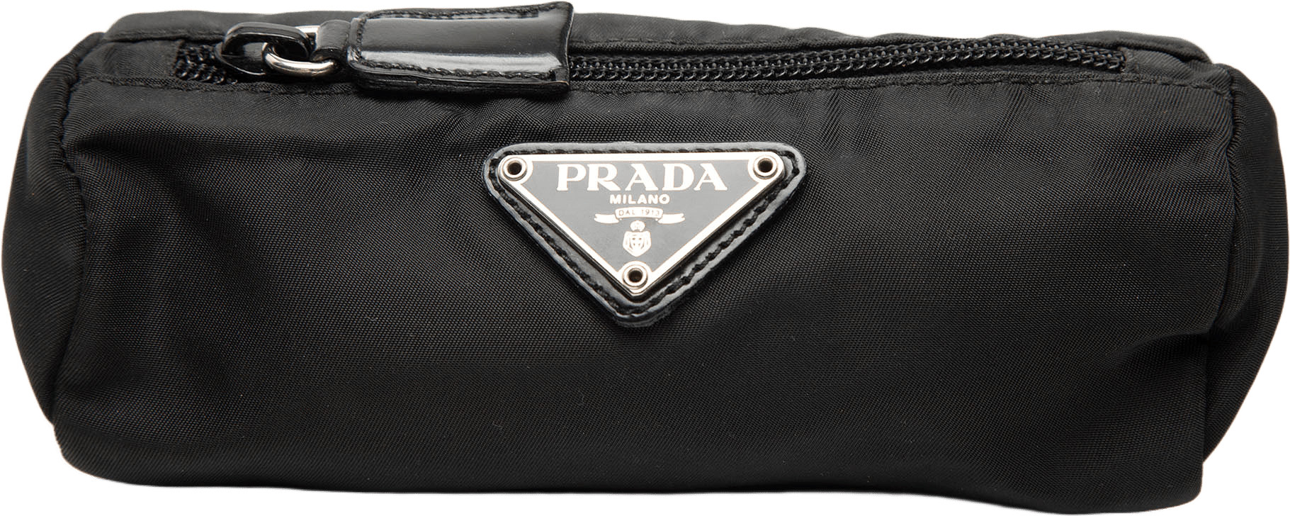 Prada Tessuto Pouch, från Luxclusif, i färgen black.
