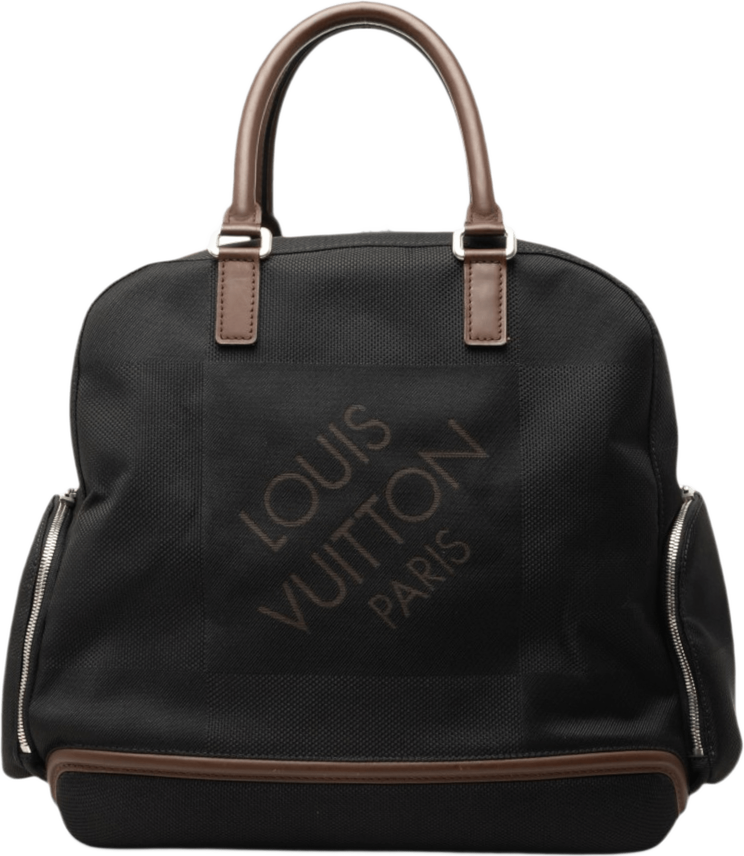 Louis Vuitton Damier Geant Aventurier Polaire, från Luxclusif, i färgen svart.