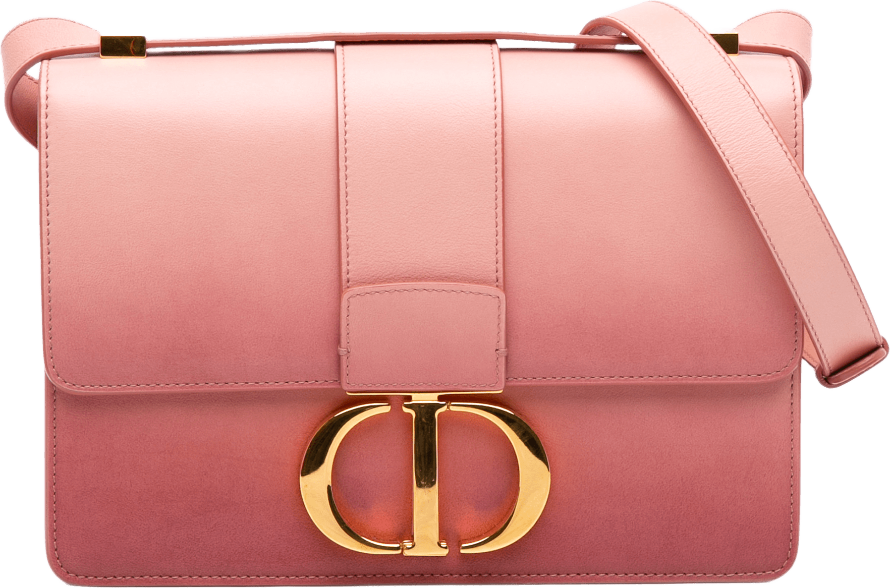 Dior Ombre Calfskin 30 Montaigne Box Bag, från Luxclusif, i färgen rosa.