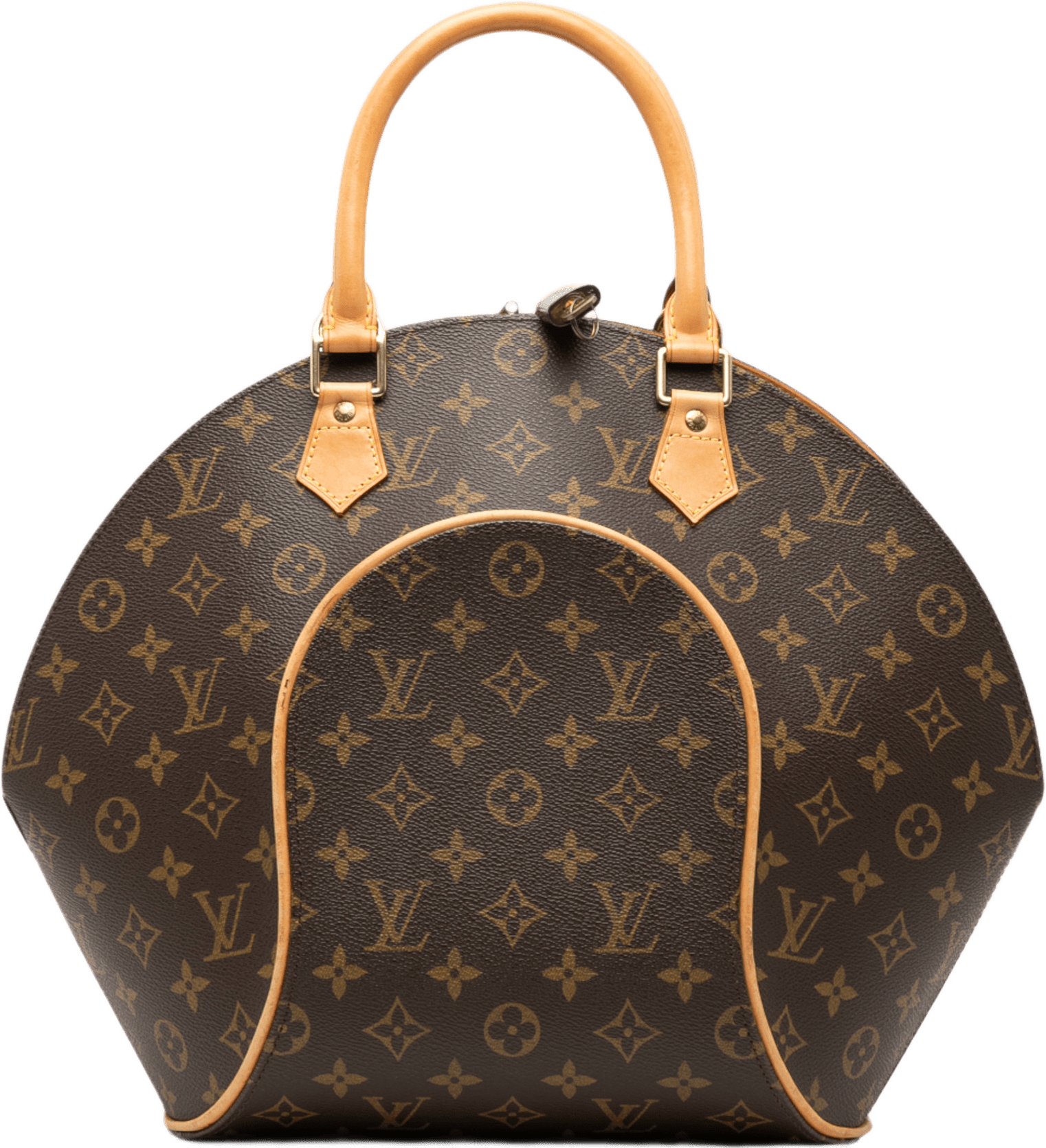 Louis Vuitton Monogram Ellipse Mm, från Luxclusif, i färgen brun.