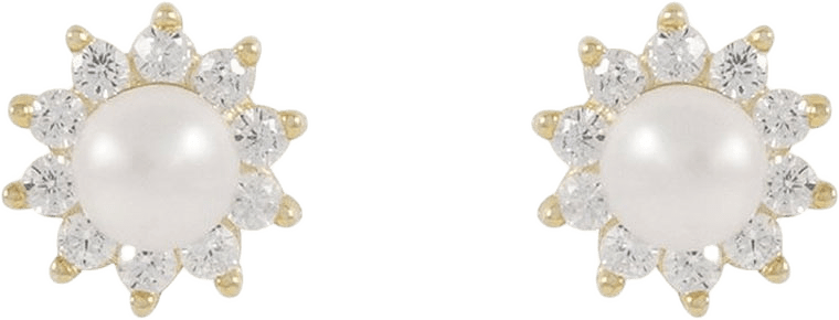 Line Pearl Ear, från SNÖ of Sweden, i färgen g/white.