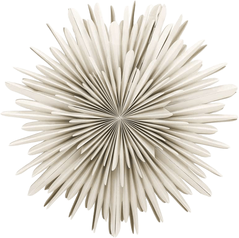 Sälen Adventsstjärna -80cm, från Venture Home, i färgen beige,white.