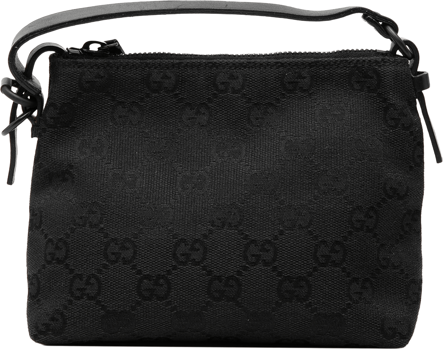 Gucci Gg Canvas Handbag, från Luxclusif, i färgen black.