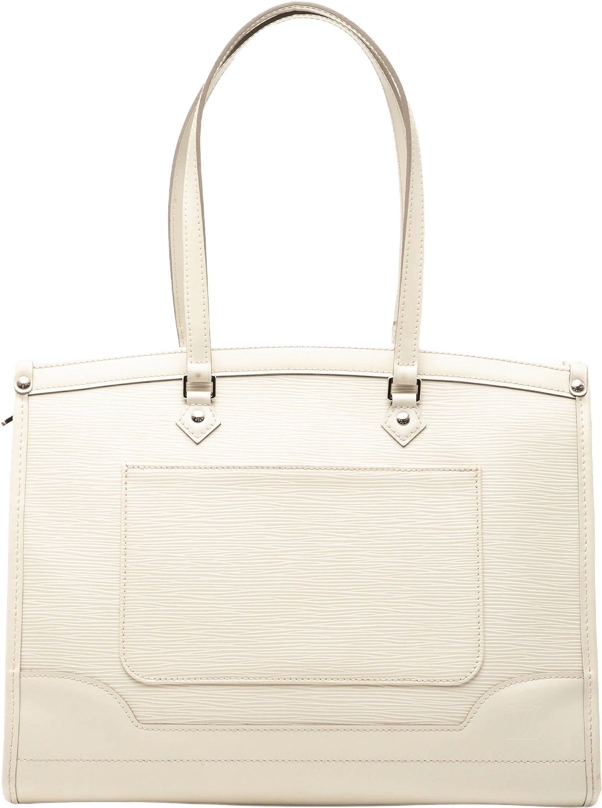 Louis Vuitton Epi Madeleine Gm, från Luxclusif, i färgen white.