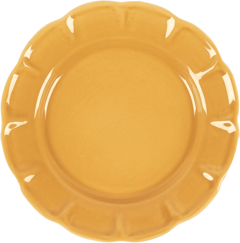 Everyday Charm Assiett - 21 Cm, från Pick A Poppy, i färgen yellow.
