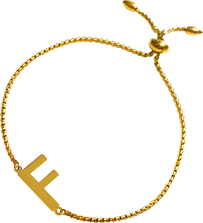New Identity Bracelet D Gold