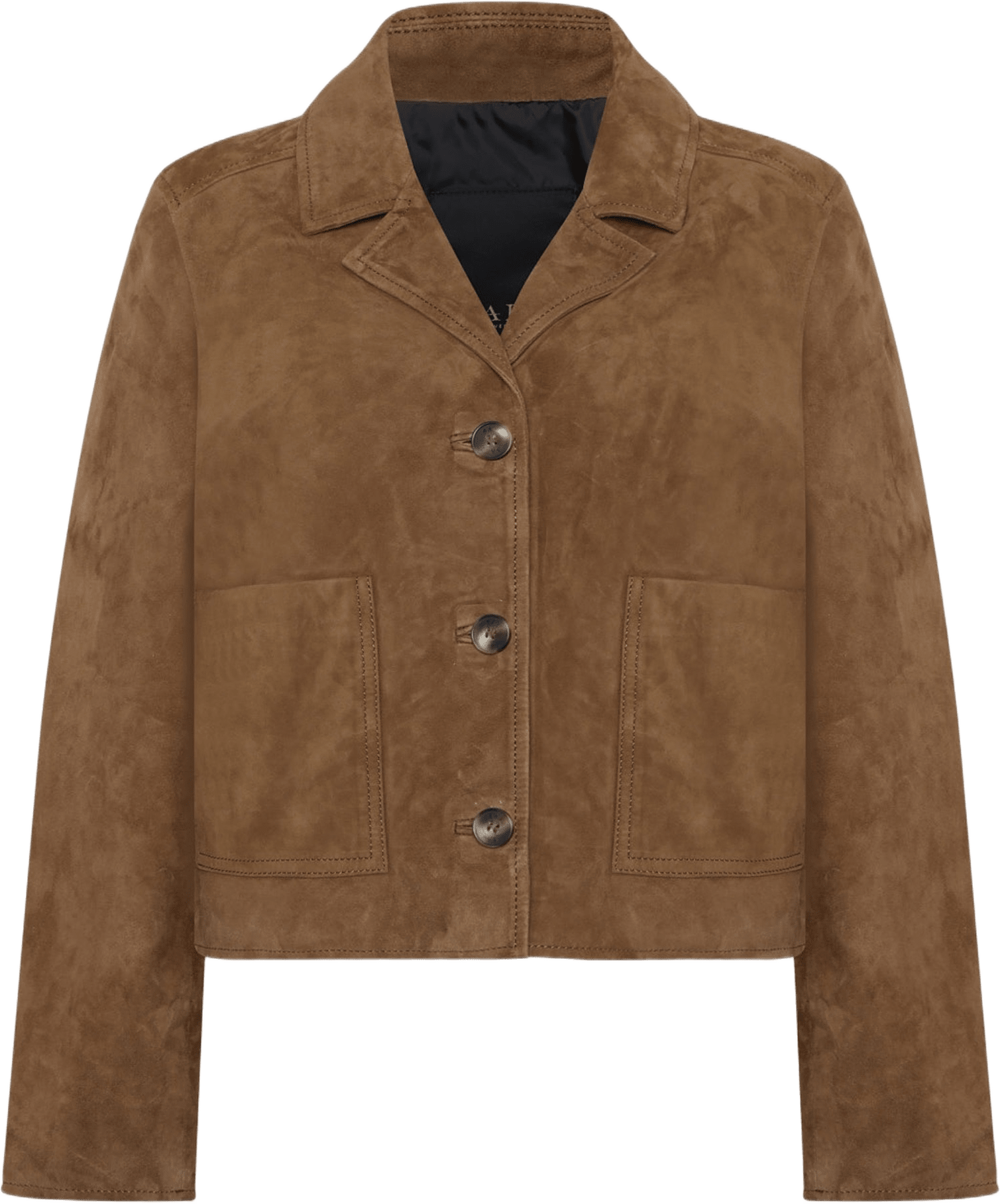 Tessa Jacket, från Saki, i färgen walnut.