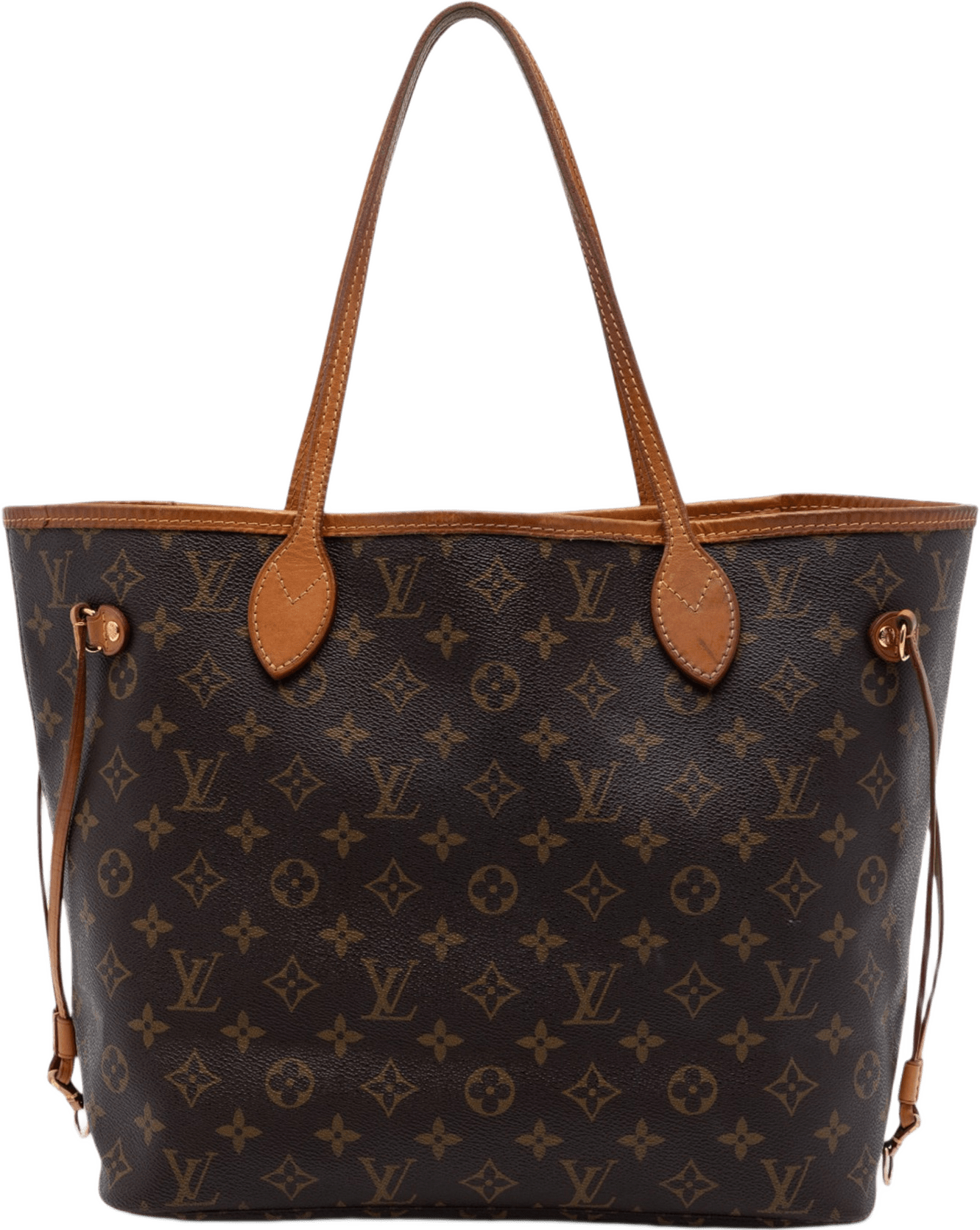 Louis Vuitton Monogram Neverfull Mm, från Luxclusif, i färgen brown.