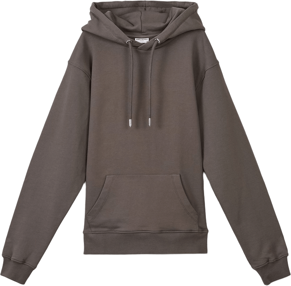 Cotton L/s Sweat Hoodie, från John Henric, i färgen green.