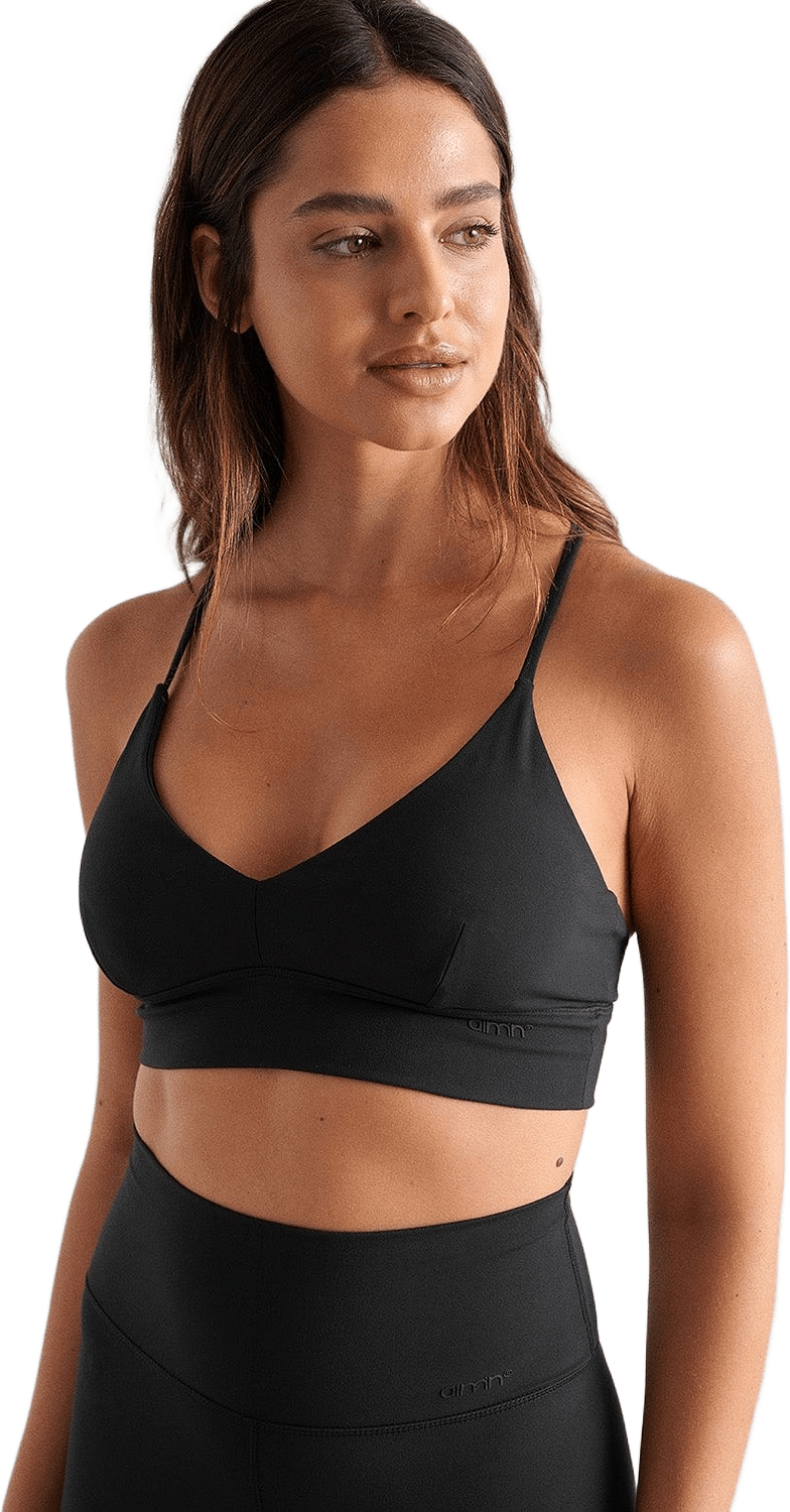 Sense Strap Bra, från aim'n, i färgen black.