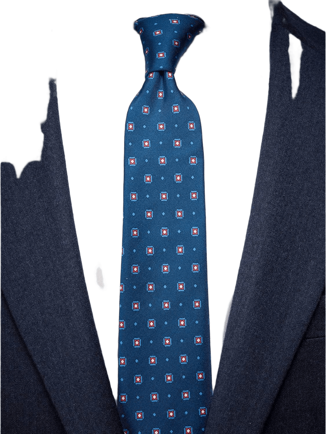 Tie Motif, från John Henric, i färgen blue.