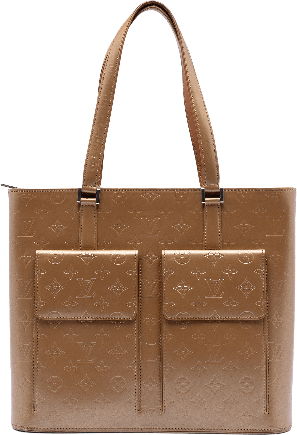 Louis Vuitton Monogram Mat Wilwood, från Luxclusif, i färgen light brown.