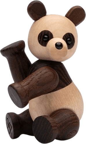 Dekoration Spring Copenhagen Pixi Panda Lönn 9 Cm, från Spring Copenhagen, i färgen brun.