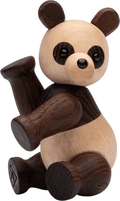 Pixi Panda Trädekoration 9 Cm Lönn