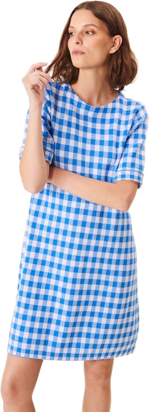 Romy Dress, från Jumperfabriken, i färgen blue.