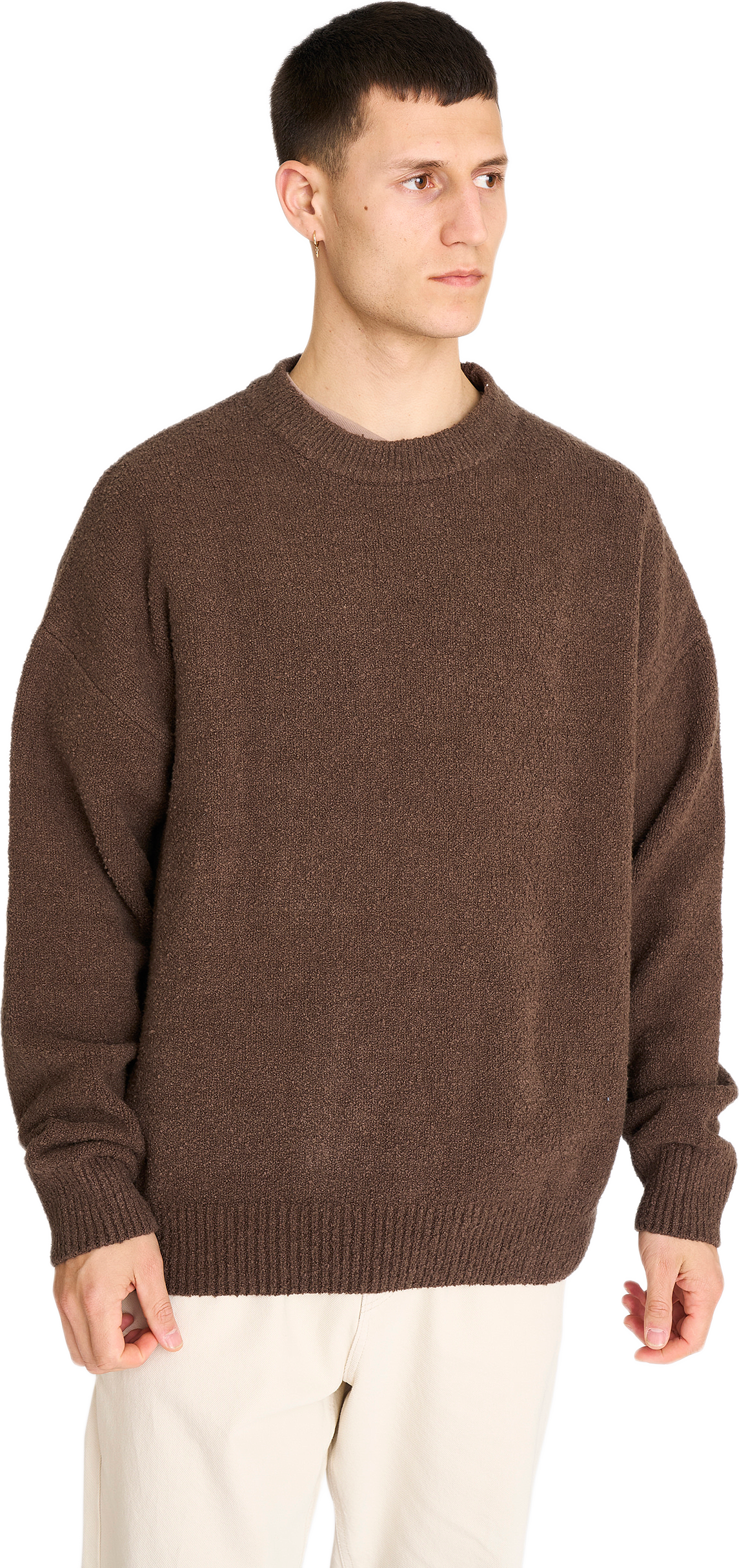 Pullover Nille Bomull, från Resteröds, i färgen brown.