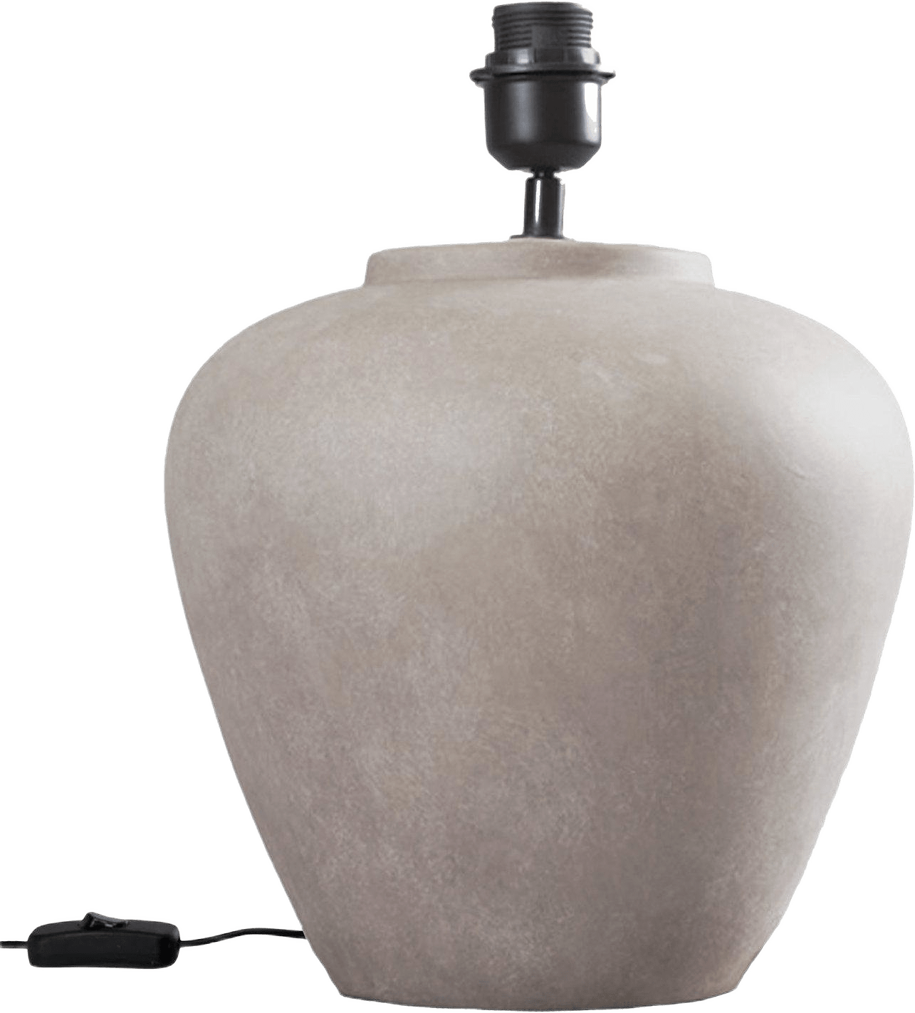 Lilly Lampfot L, från PR Home, i färgen beige.