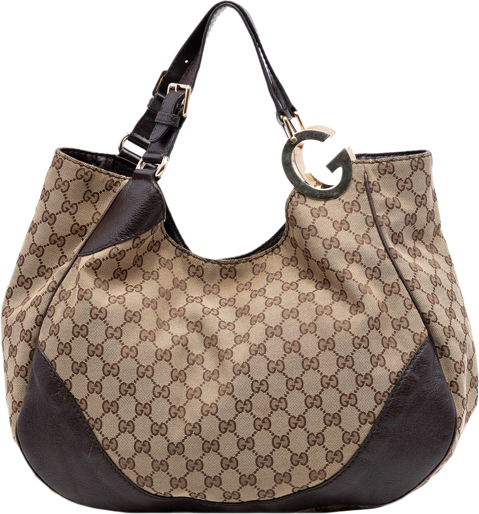 Gucci Gg Canvas Charlotte Tote, från Luxclusif, i färgen beige.