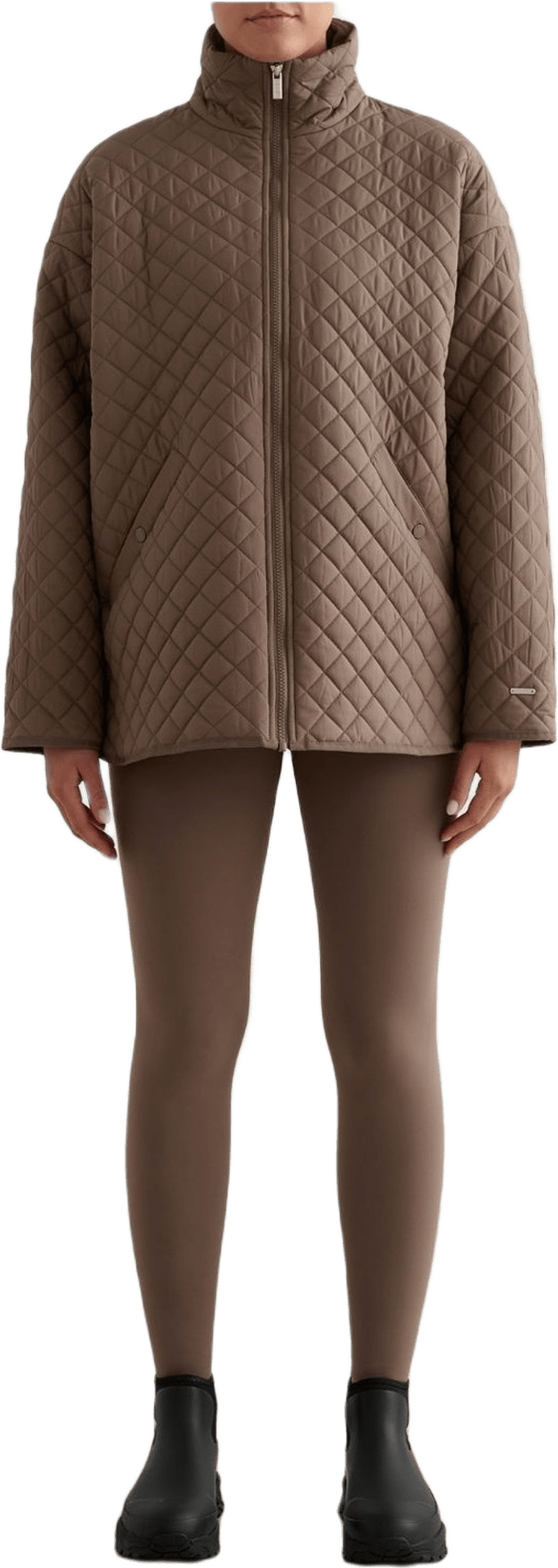 Oversized Quilted Jacket