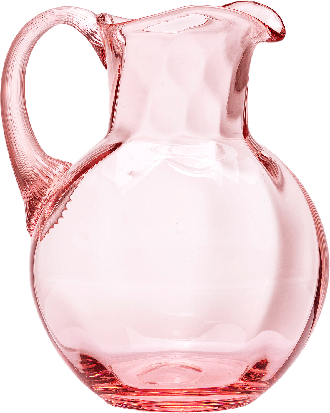 Sylvia Karaff, från In Flore, i färgen rosa.