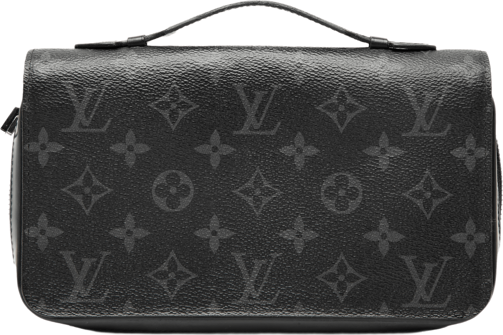 Louis Vuitton Monogram Eclipse Zippy Xl Wallet, från Luxclusif, i färgen black.