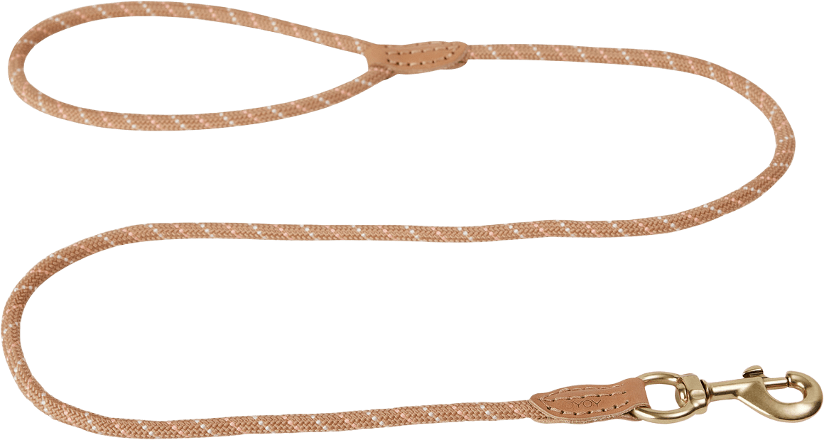 Perry Dog Leash - S/m, från OYOY Living, i färgen caramel.