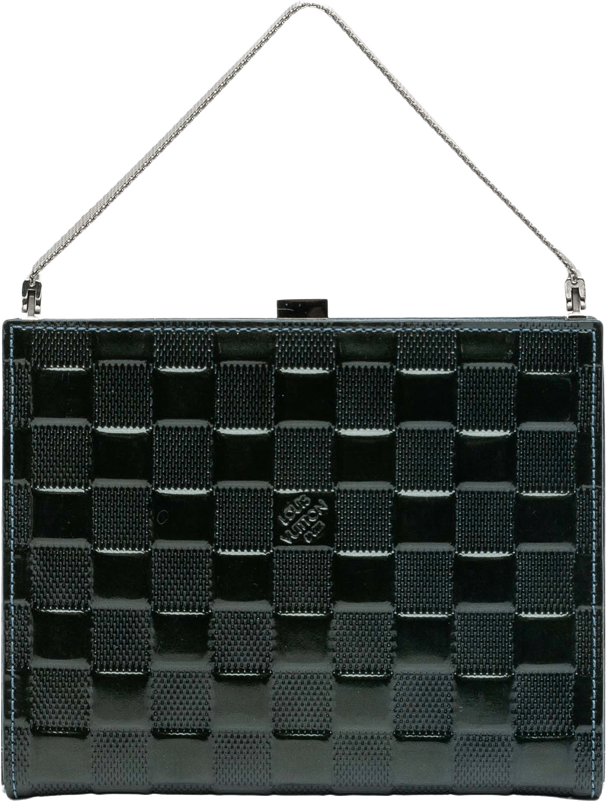 Louis Vuitton Damier Vernis Ange Mm, från Luxclusif, i färgen blue.