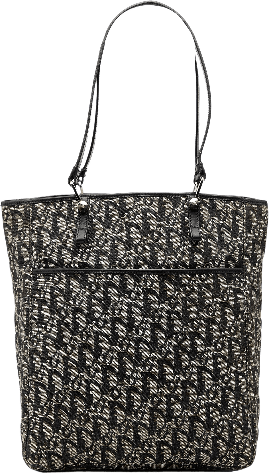 Dior Oblique Canvas Tote, från Luxclusif, i färgen black.