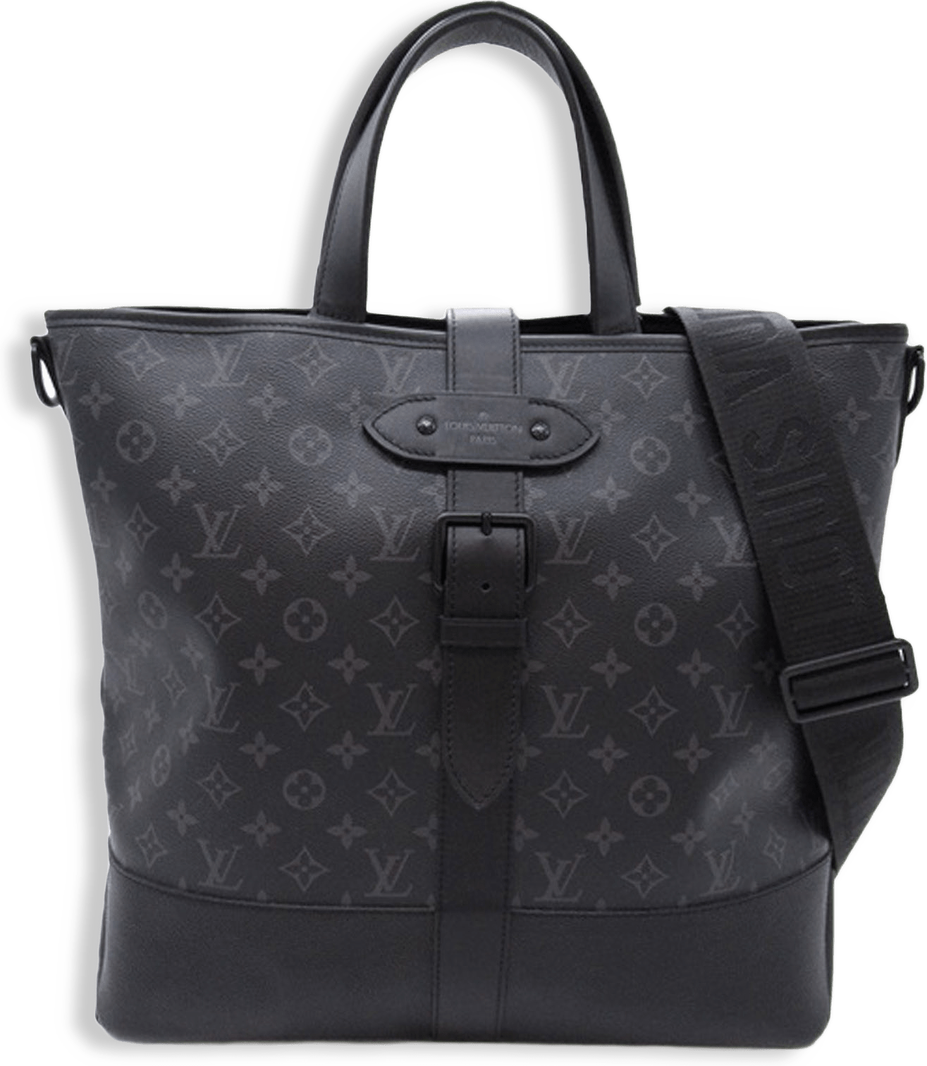 Louis Vuitton Monogram Eclipse Saumur Tote