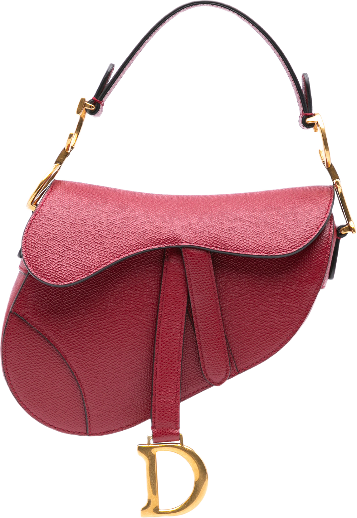 Dior Mini Grained Calfskin Saddle