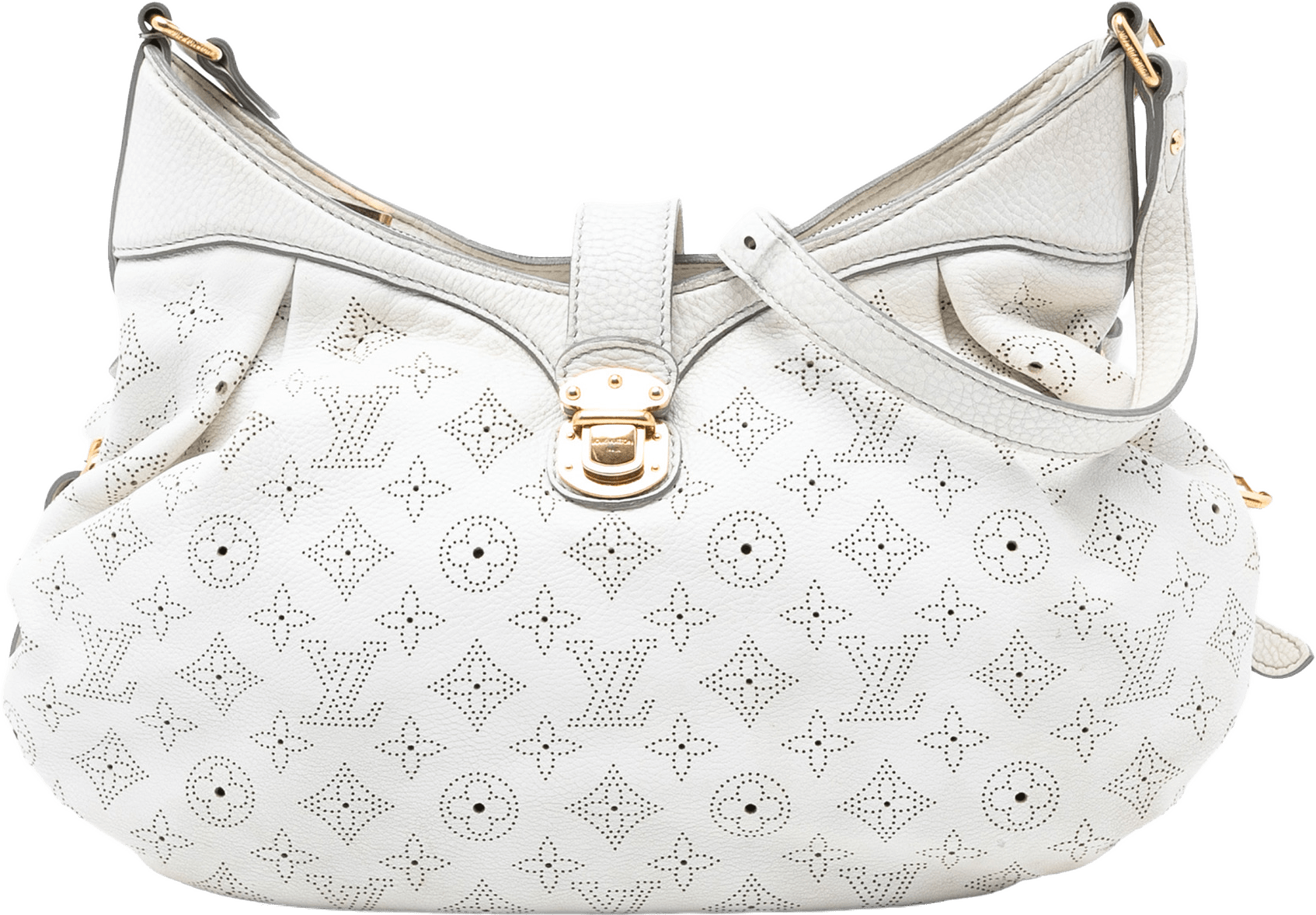 Louis Vuitton Monogram Mahina Xs, från Luxclusif, i färgen white.