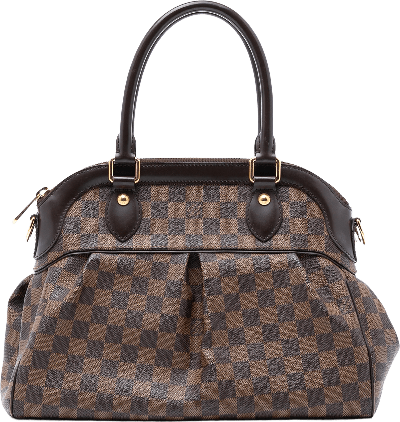 Louis Vuitton Damier Ebene Trevi Pm, från Luxclusif, i färgen brown.