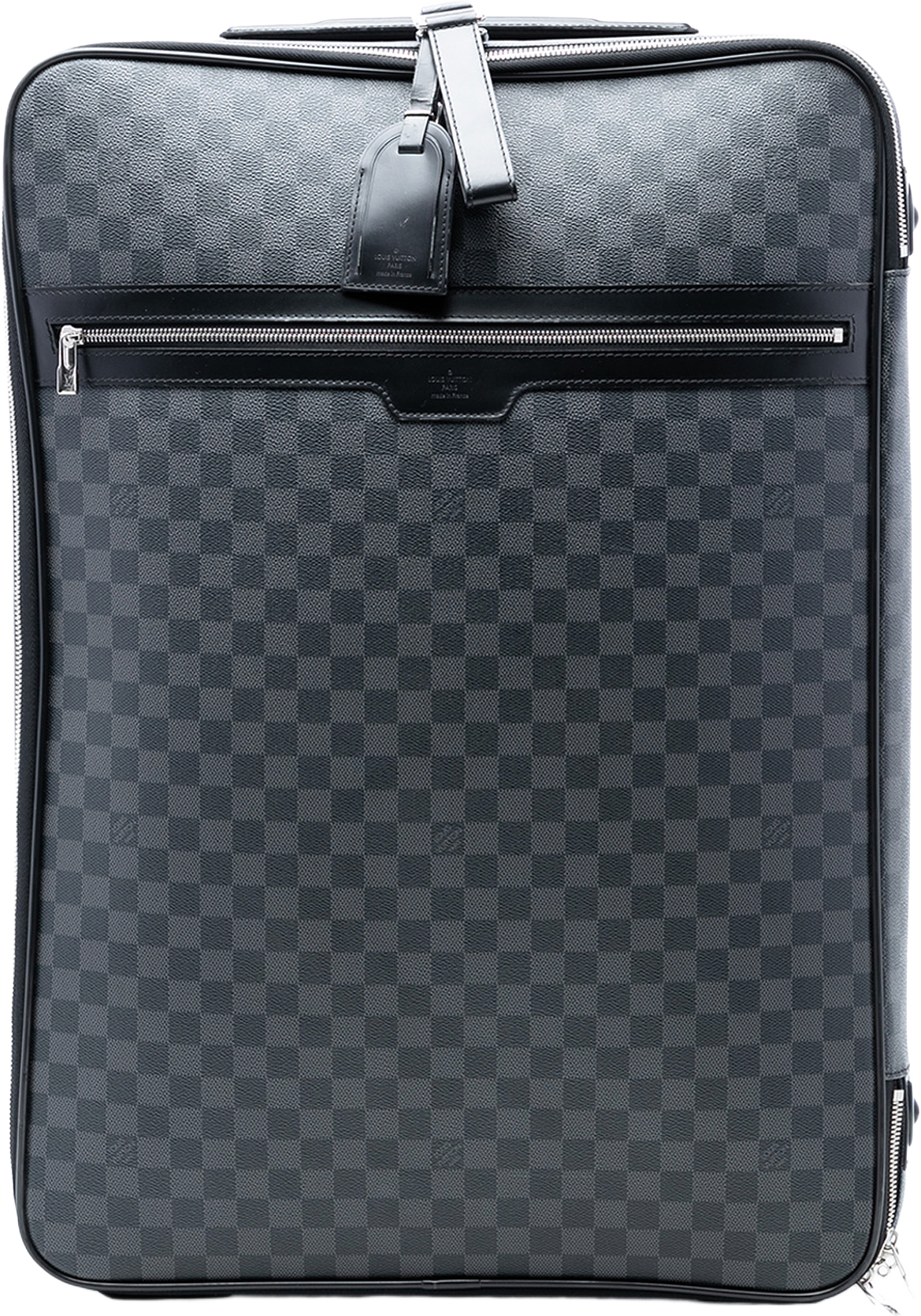 Louis Vuitton Damier Graphite Pegase 65, från Luxclusif, i färgen black.