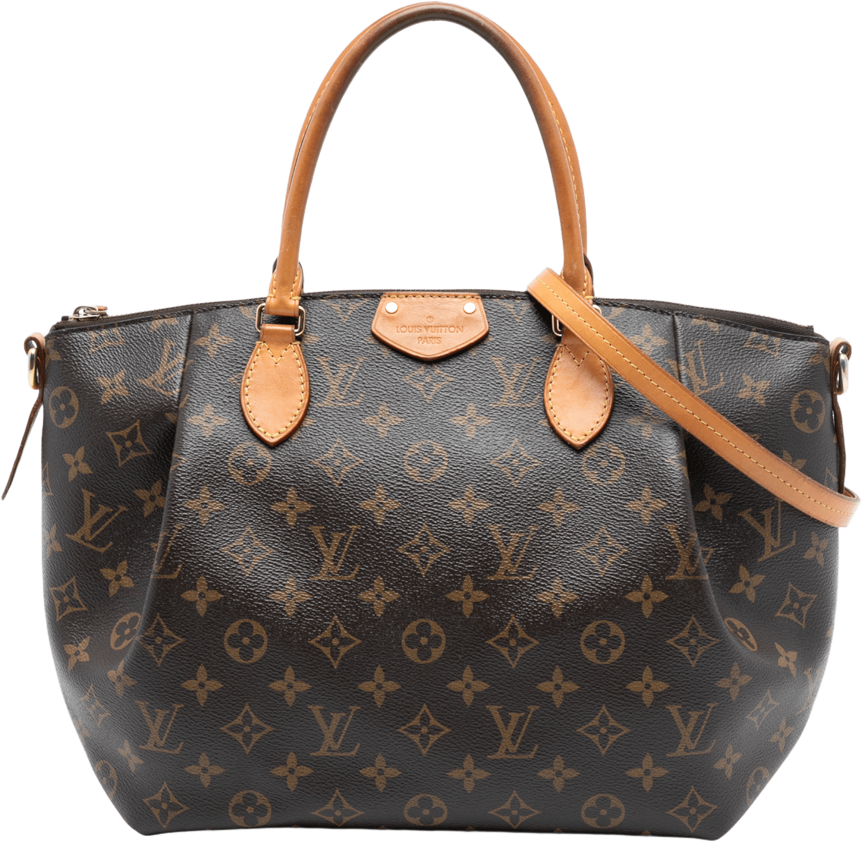 Louis Vuitton Monogram Turenne Mm, från Luxclusif, i färgen brown.